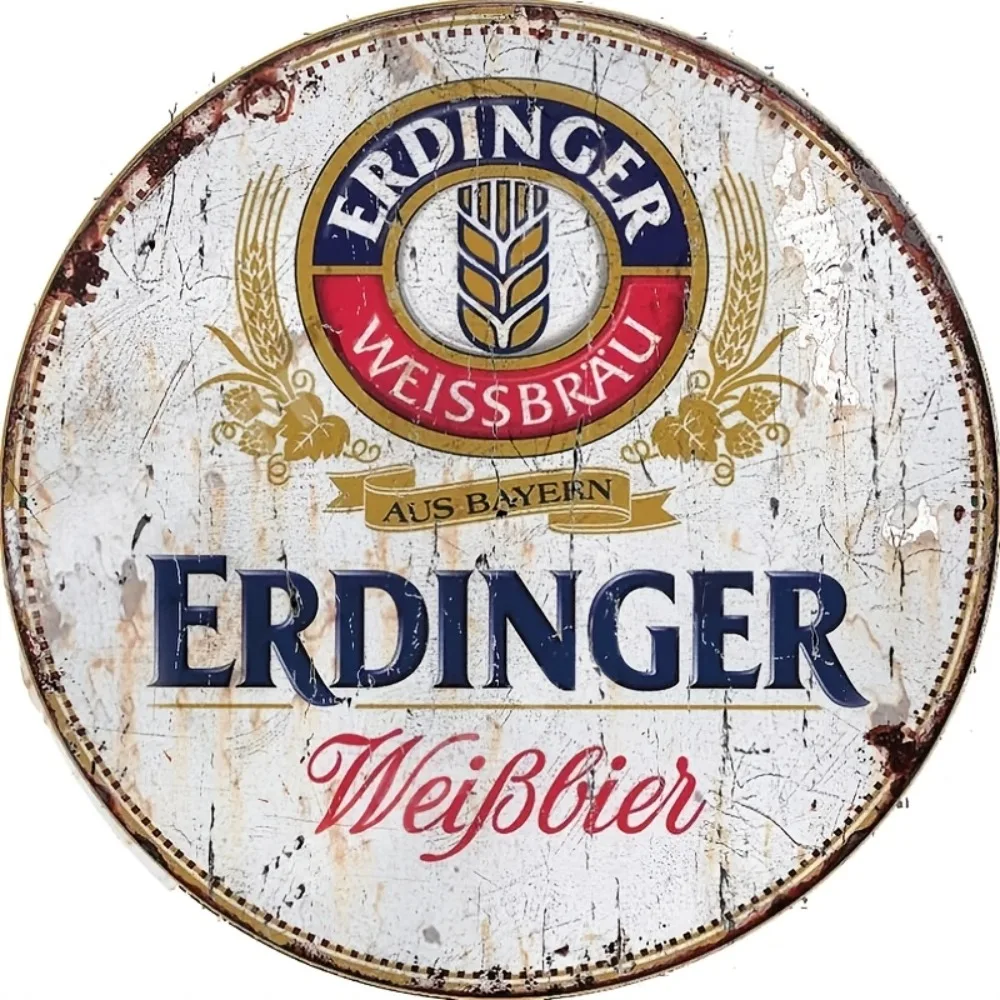 Erdinger Beer Vintage Round Al – обзор и цена Home Bar Accessories