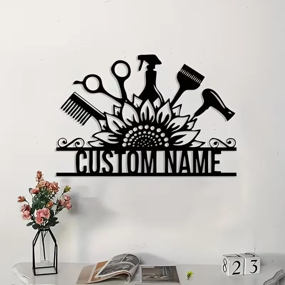 Custom Hair Stylist metal Name – обзор и цена Home Barber