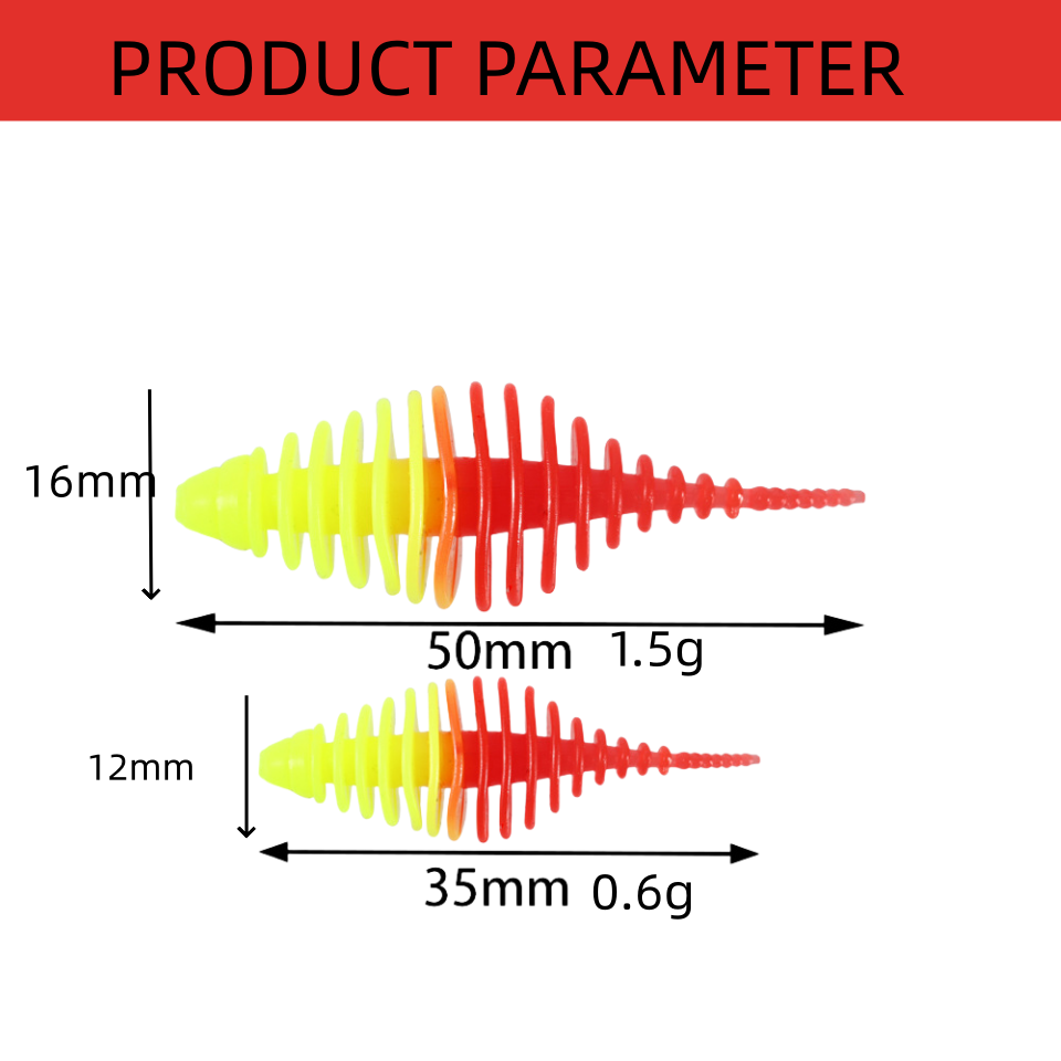 8PCS Soft Worm Fishing Lure Do – обзор и цена Jigger Double Sided