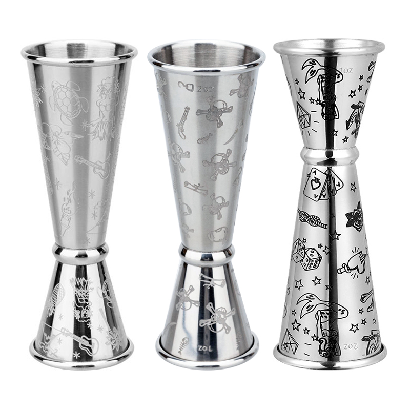 Stainless Steel Double Jigger  – обзор и цена Bitters Bottle Set