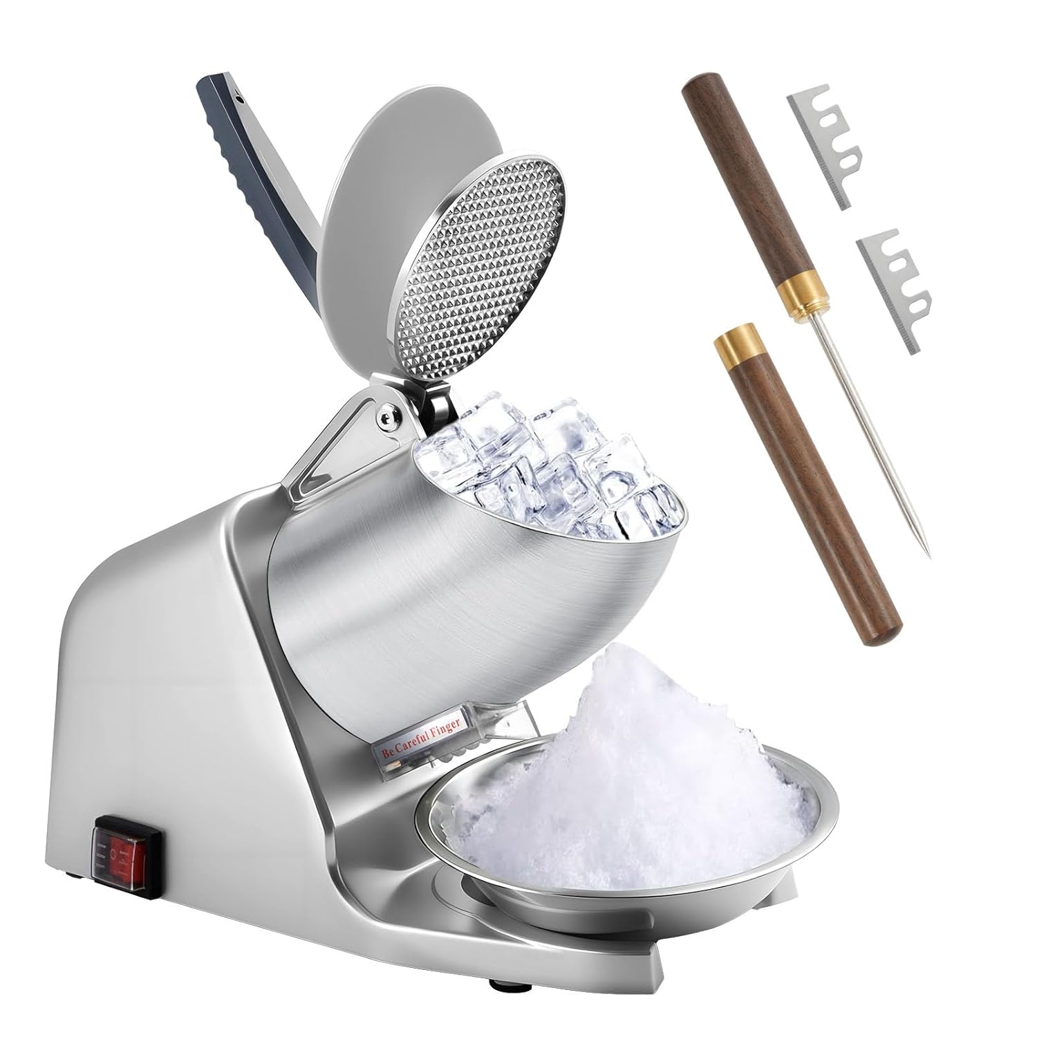 186lbs/h Dual Blade Ice Shaver – обзор и цена Ice Pick Pick