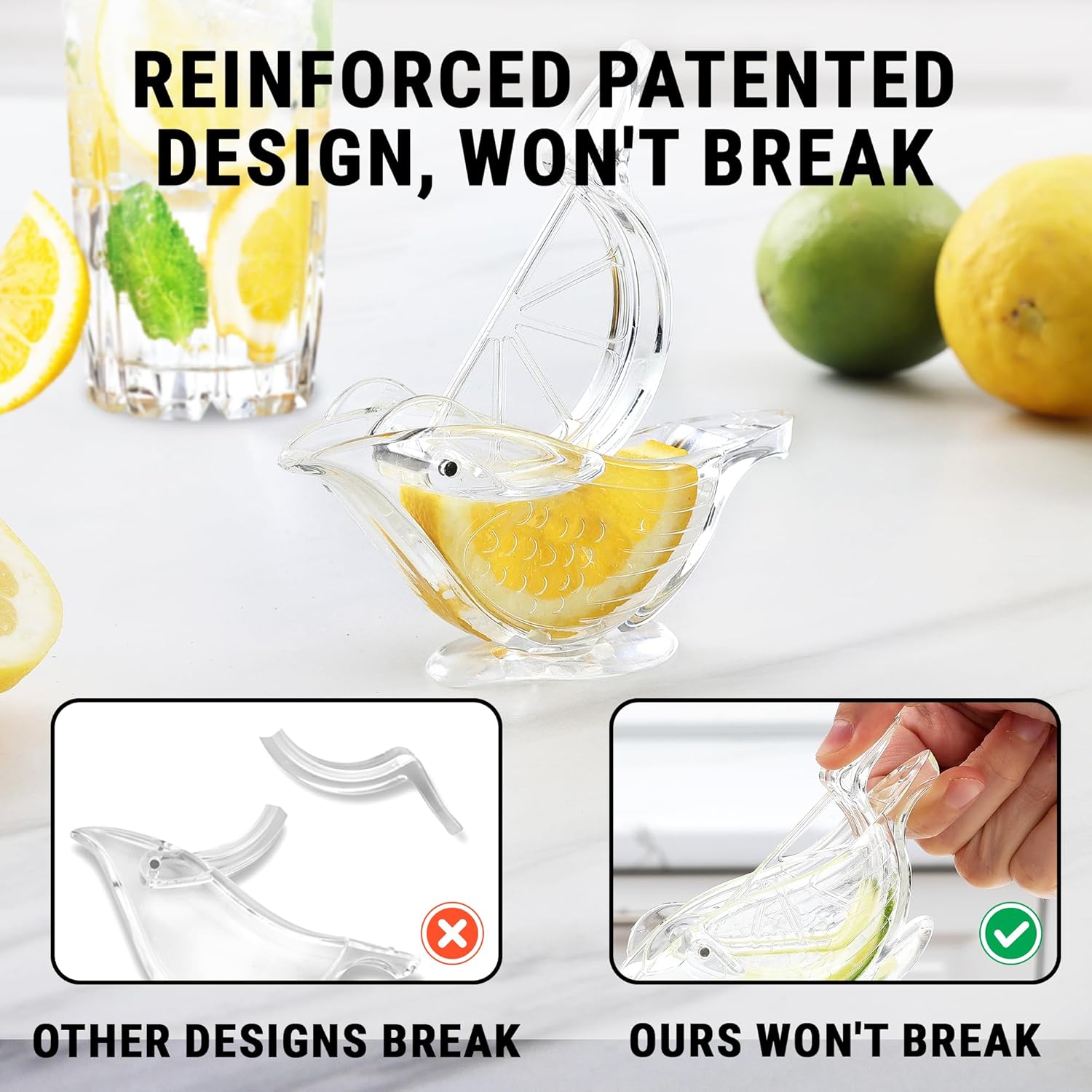 Bird Lime Squeezer with Pour S – обзор и цена Citrus Juicer Bar