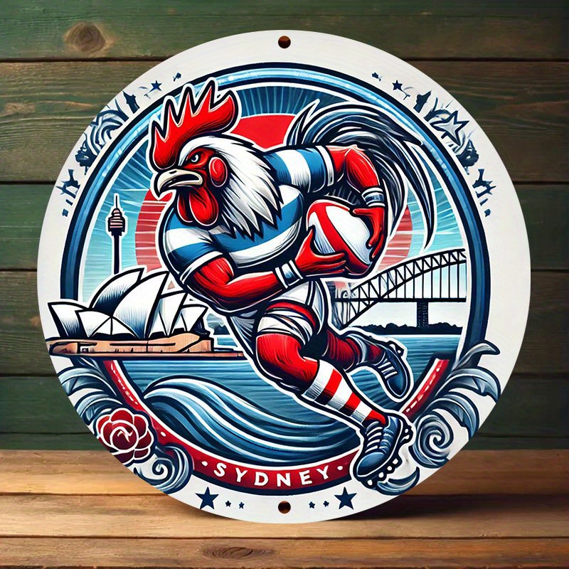 A vibrant Sydney Roosters wall – обзор и цена Home Bar Sydney