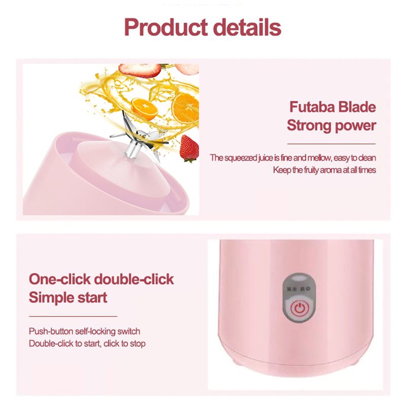 ABBP-Usb Rechargeable Portable – обзор и цена Citrus Juicer Bar
