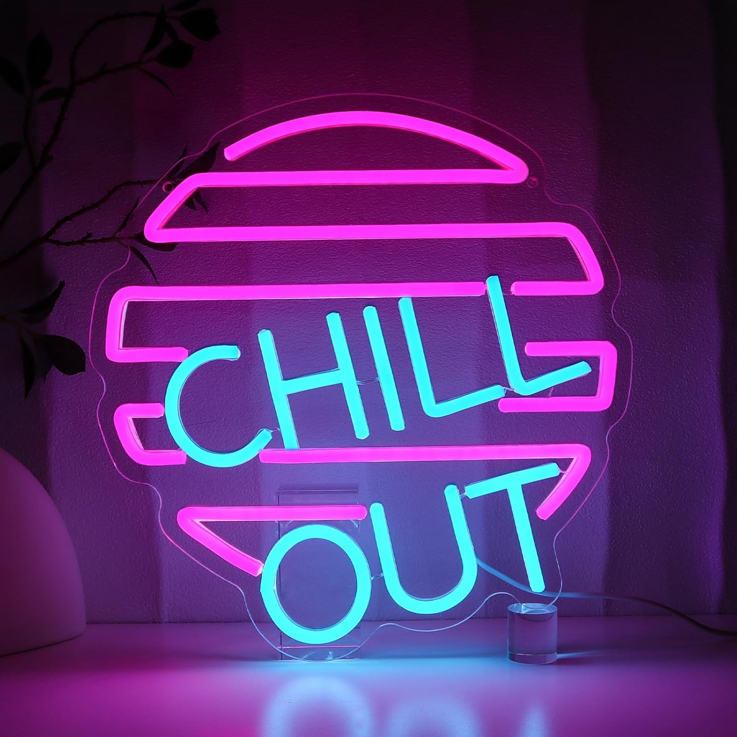 Chill Out Neon Sign for Wall D – обзор и цена Home Bar Lounge