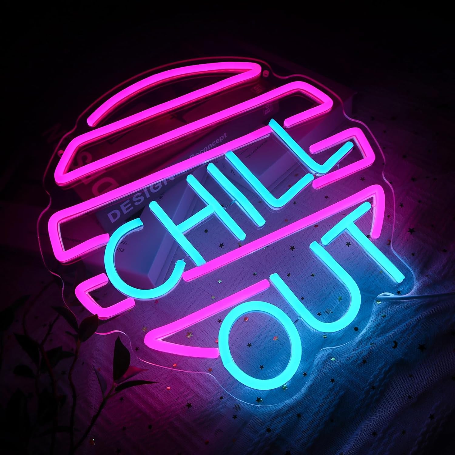 Chill Out Neon Sign for Wall D – обзор и цена Home Bar Lounge