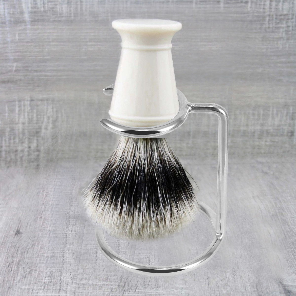 Stainless Steel Shaving Brush  – обзор и цена Home Barber