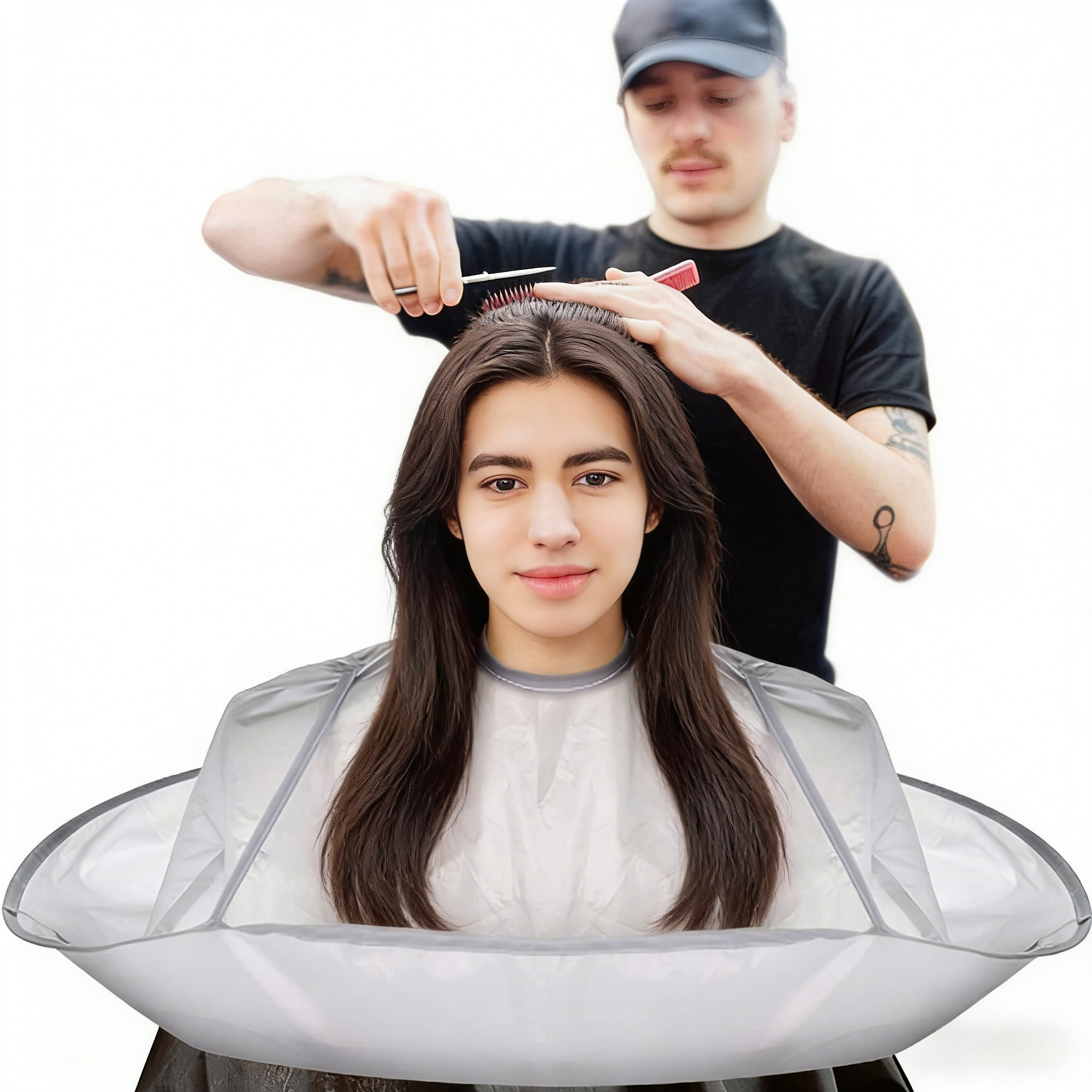 Hair Cutting Cape for All Ages – обзор и цена Home Barber