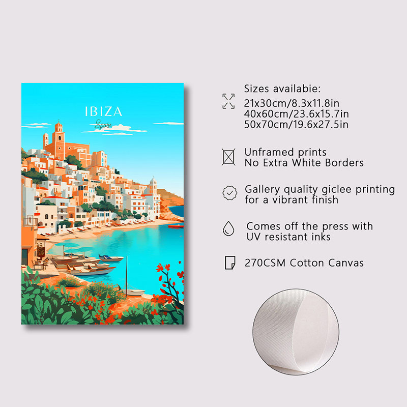 Spain Travel Poster Paris Gran – обзор и цена Home Barcelona