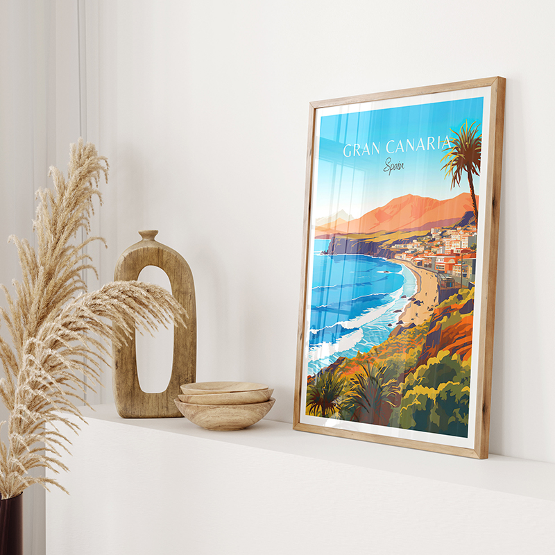 Spain Travel Poster Paris Gran – обзор и цена Home Barcelona
