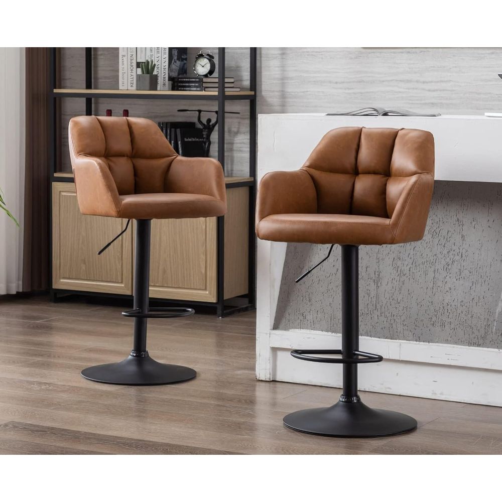 Set of 4 Adjustable Swivel Bar – обзор и цена Home Bar And Counter