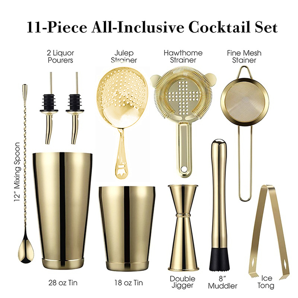 Cocktail Shaker Bar Set: 2 Wei – обзор и цена Boston Shaker Set