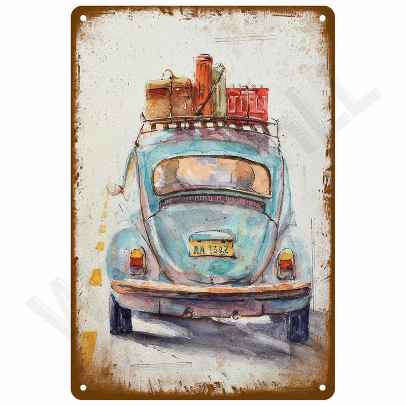 Vintage Metal Plate Tin Sign P – обзор и цена Home Bar Accessories