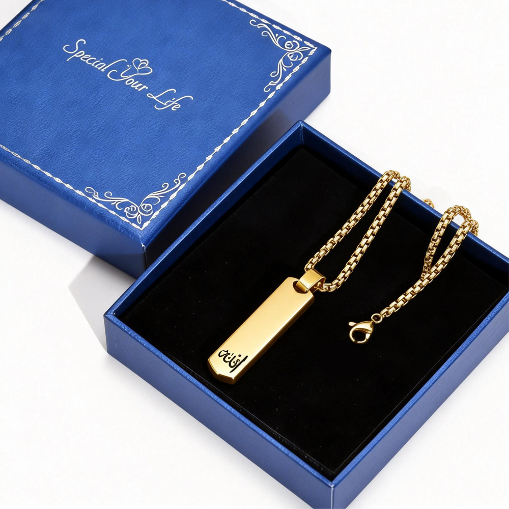 3D Bar Necklace, Cool Simple D – обзор и цена Bar Cart Gold
