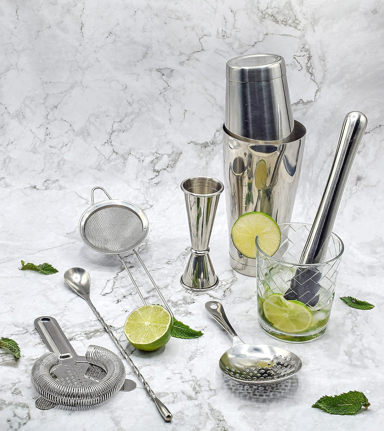 Cocktail Strainer and Shaker S – обзор и цена Boston Shaker Set