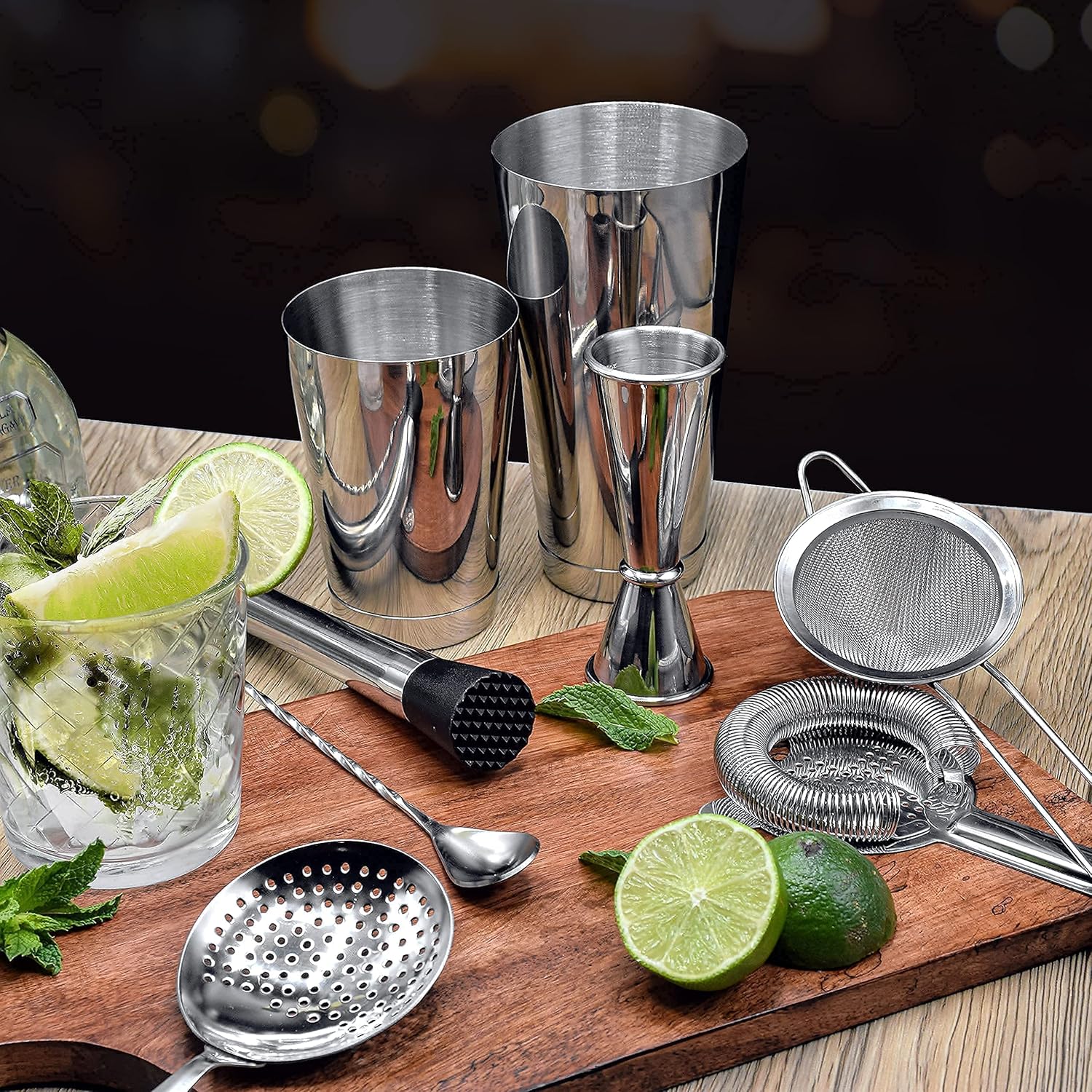 Cocktail Strainer and Shaker S – обзор и цена Boston Shaker Set