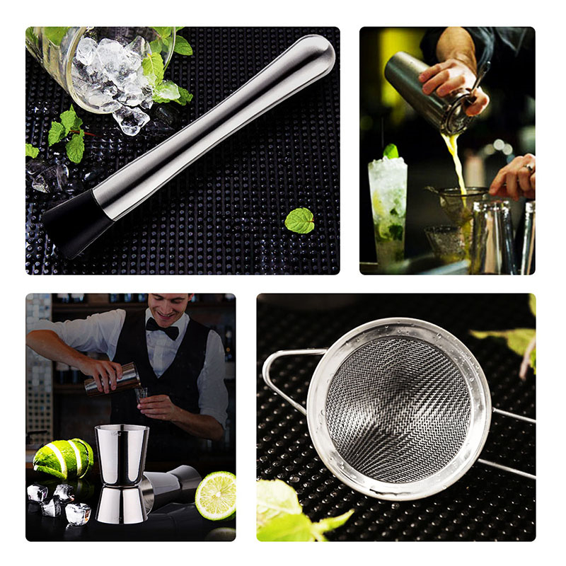 13Pcs/Set Stainless Steel Cock – обзор и цена Boston Shaker Set