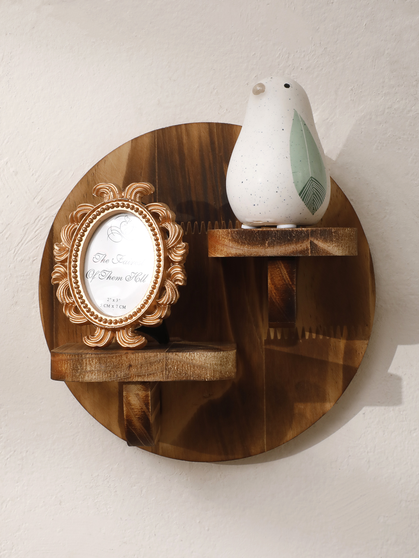 1/2-tier Wooden Shelves Oval C – обзор и цена Home Bar Shelves