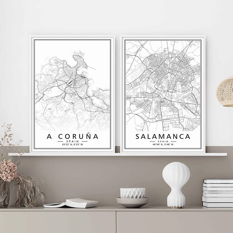 Minimalist Black White Spain C – обзор и цена Home Barcelona