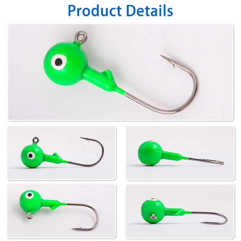 60Pcs/bag Lead Jig Heads Fishi – обзор и цена Jigger Double Sided