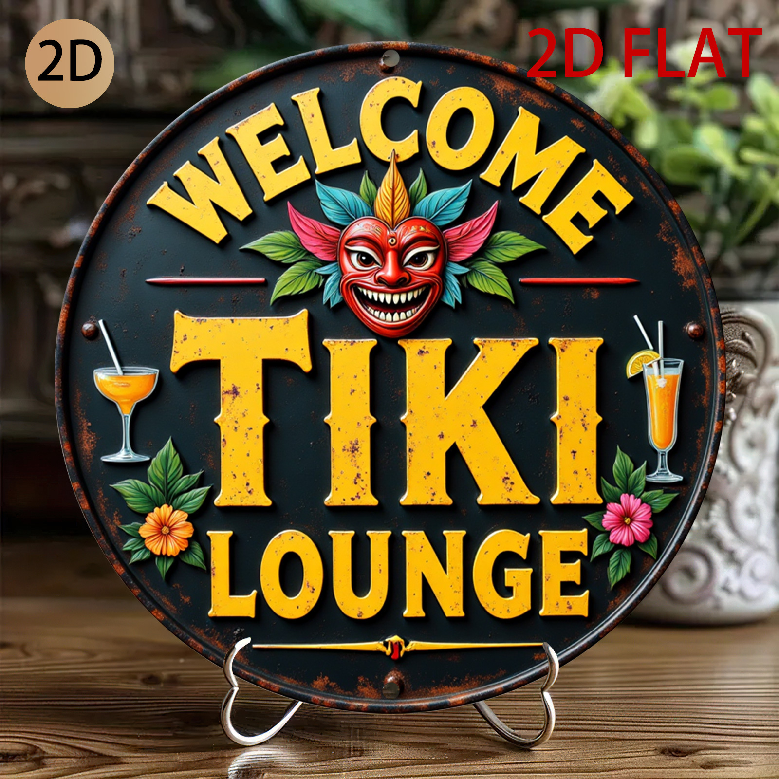 Retro Tiki Lounge Sign - Tropi – обзор и цена Home Bar Lounge