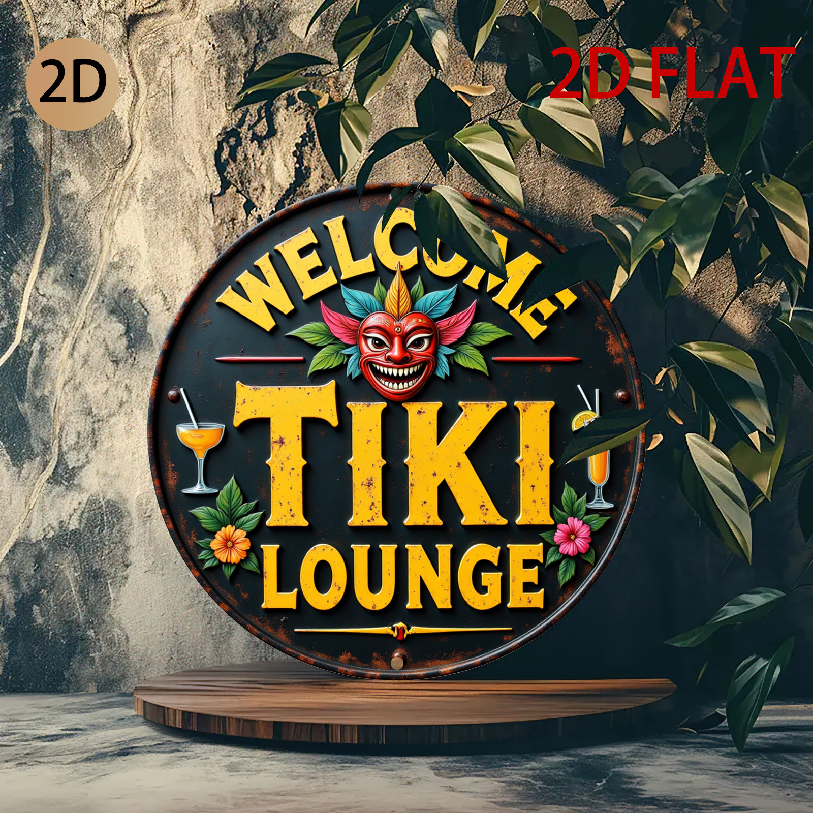 Retro Tiki Lounge Sign - Tropi – обзор и цена Home Bar Lounge