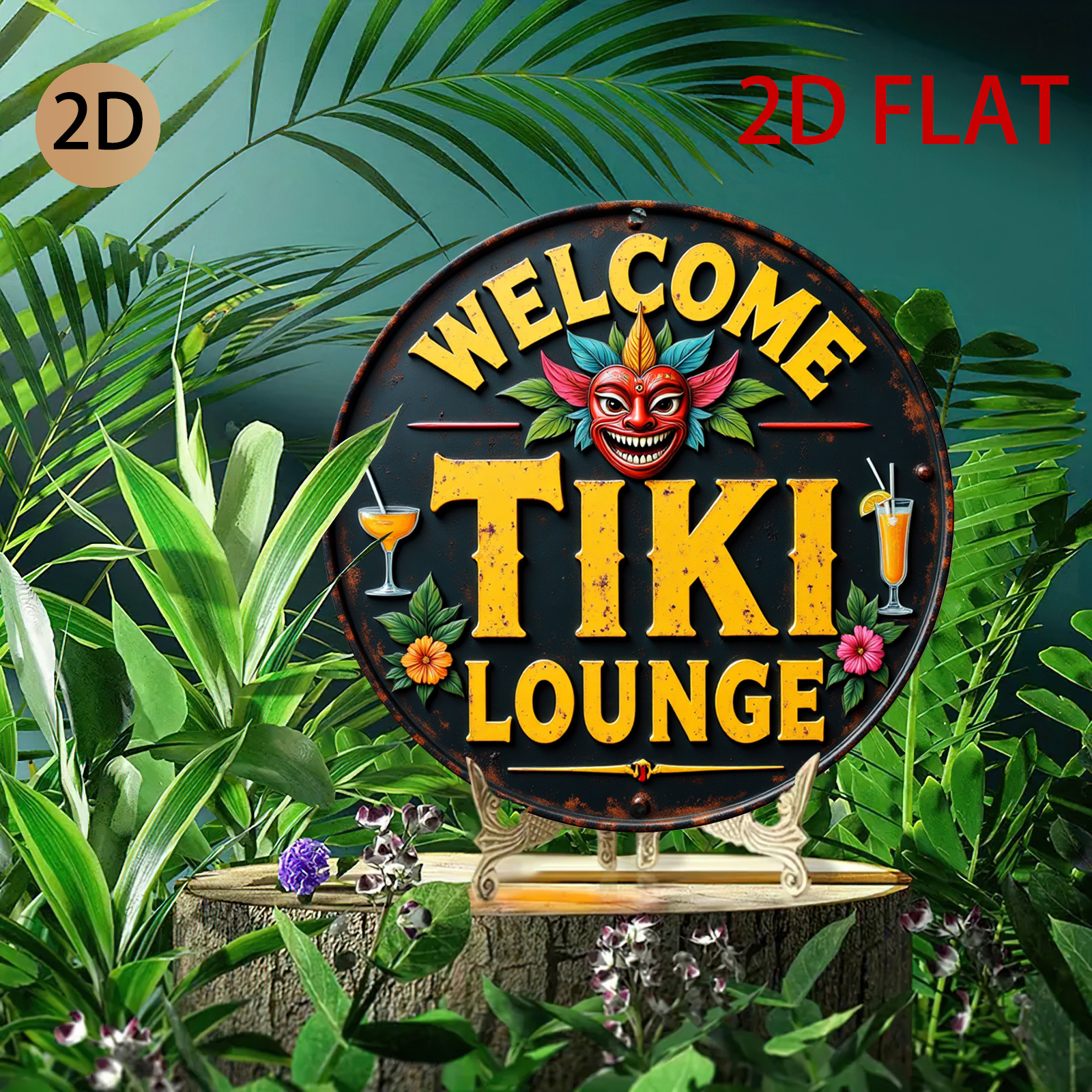 Retro Tiki Lounge Sign - Tropi – обзор и цена Home Bar Lounge