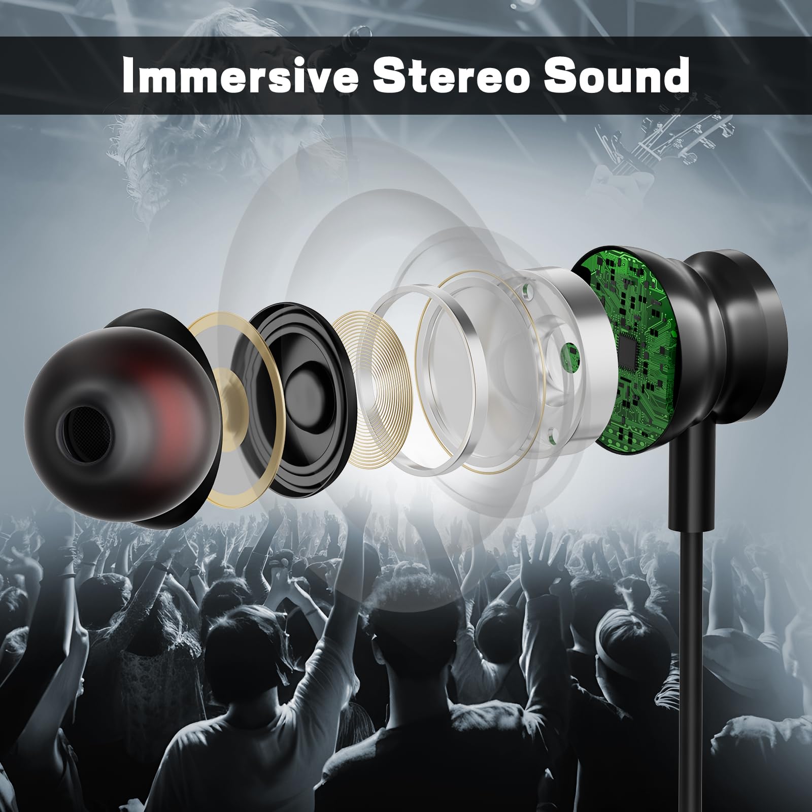Type C Wired Headphones 3.5mm  – обзор и цена Home Bar Iphone