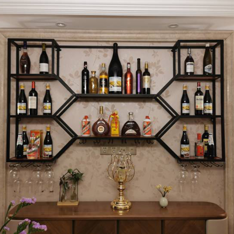 Metal Shelves Wine Cabinet Liv – обзор и цена Home Bar Shelf
