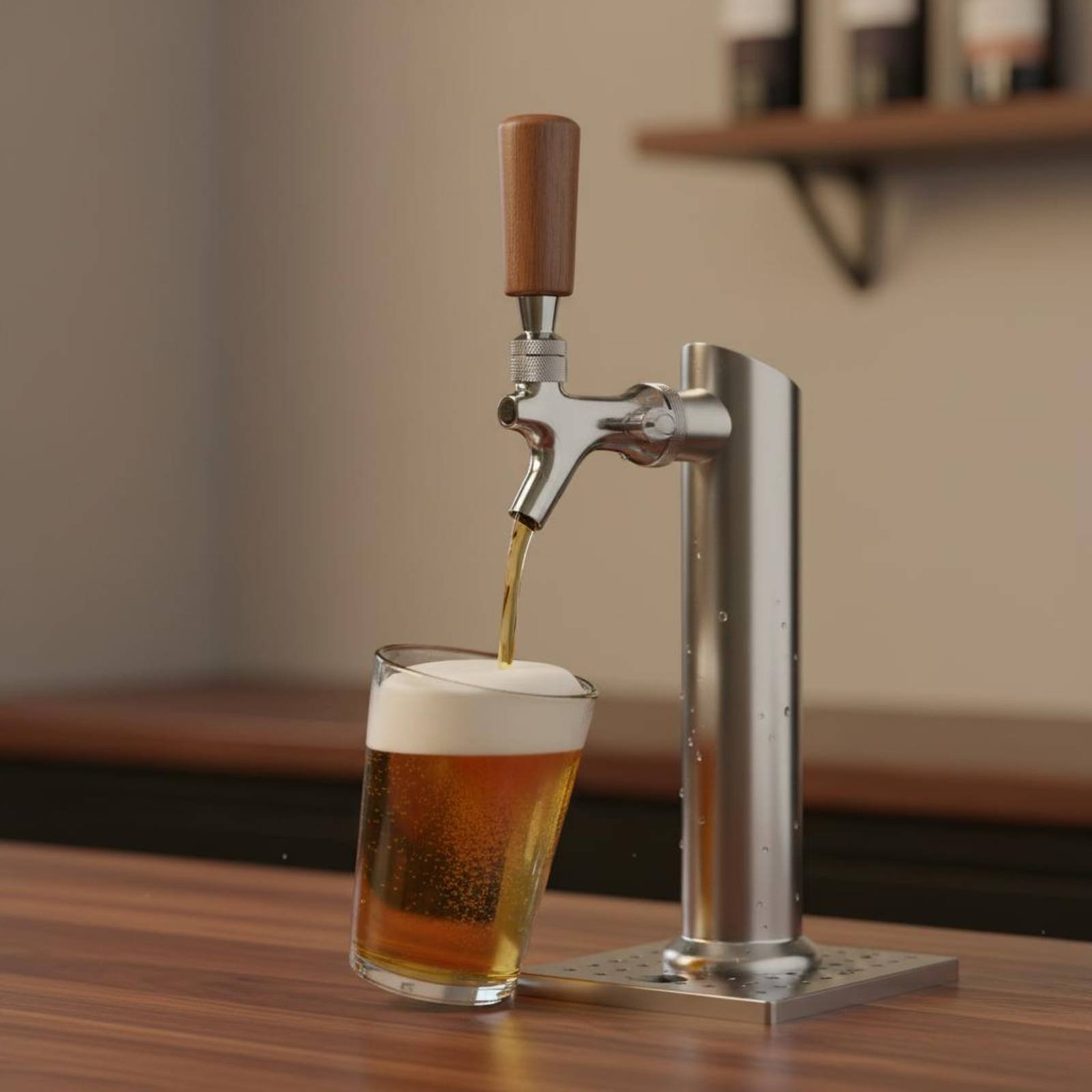 Short Wooden Beer Handle Solid – обзор и цена Home Bar Accessories