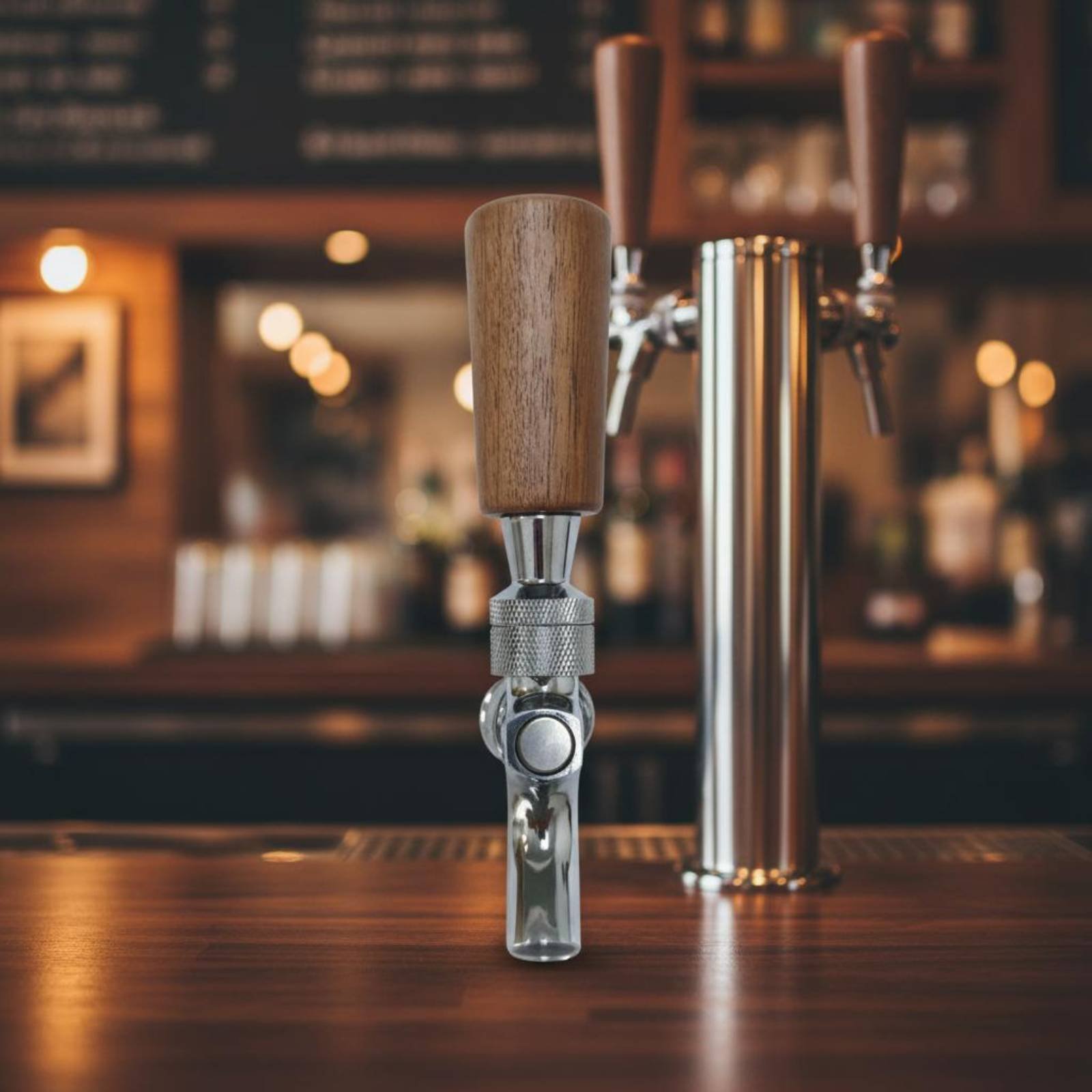 Short Wooden Beer Handle Solid – обзор и цена Home Bar Accessories