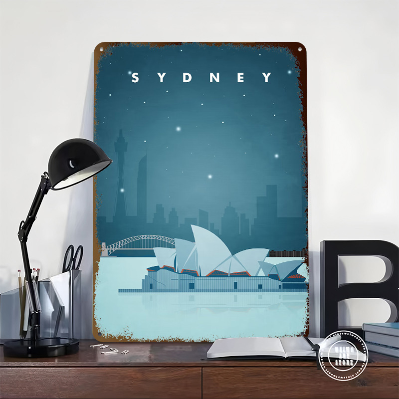 Sydney Travel Poster Customize – обзор и цена Home Bar Sydney