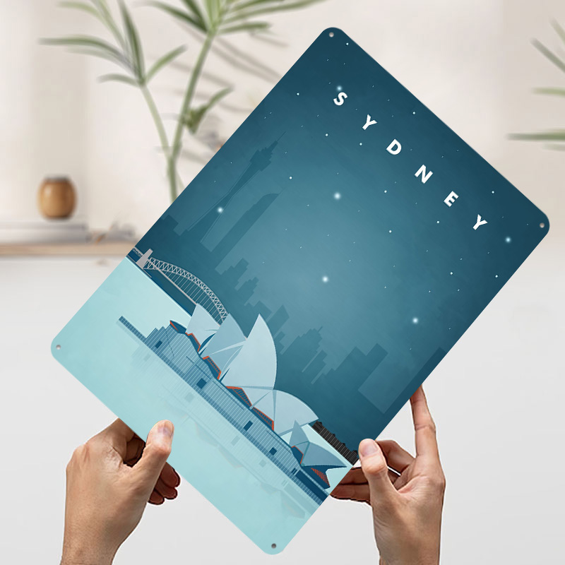 Sydney Travel Poster Customize – обзор и цена Home Bar Sydney