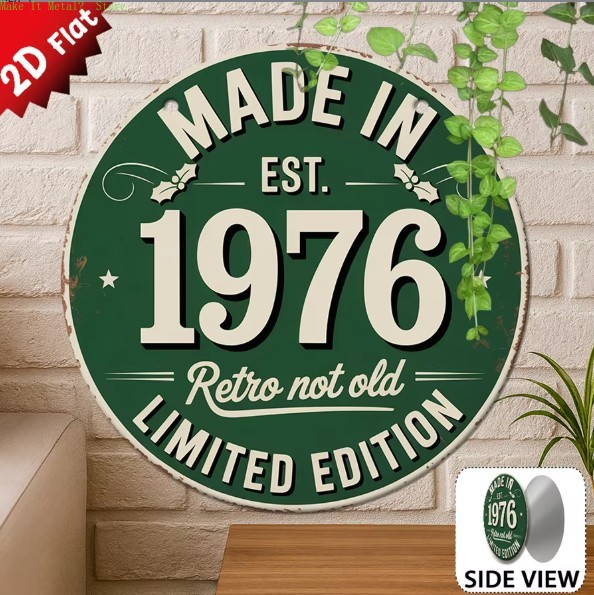 Made in 1976 Retro Not Old 2D  – обзор и цена Home Bar Accessories