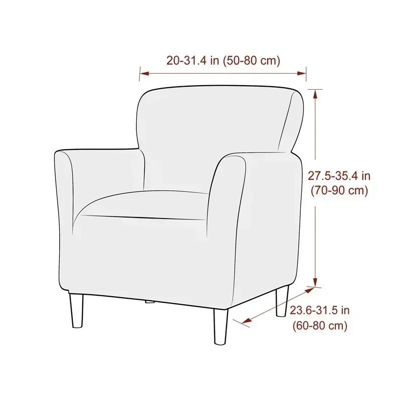 1PC Jacquard Tub Armchairs Cha – обзор и цена Home Bar Lounge