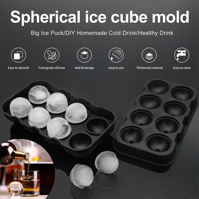Large Sphere Ice Cube Molds 4/ – обзор и цена Ice Mold Sphere